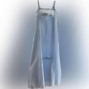 Girl’s Light Blue Flower girl dress with shady size 16